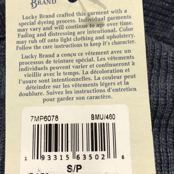 Lucky Brand Colorblock Thermal Shirt - Picture 10 of 13